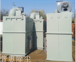 UF單機(jī)除塵器生產(chǎn)后，廠家準(zhǔn)備發(fā)貨的圖片